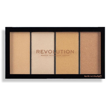 Makeup Revolution - Revolution Re-Loaded Highlighter Palette - Brightener palette 20 g - Feel You