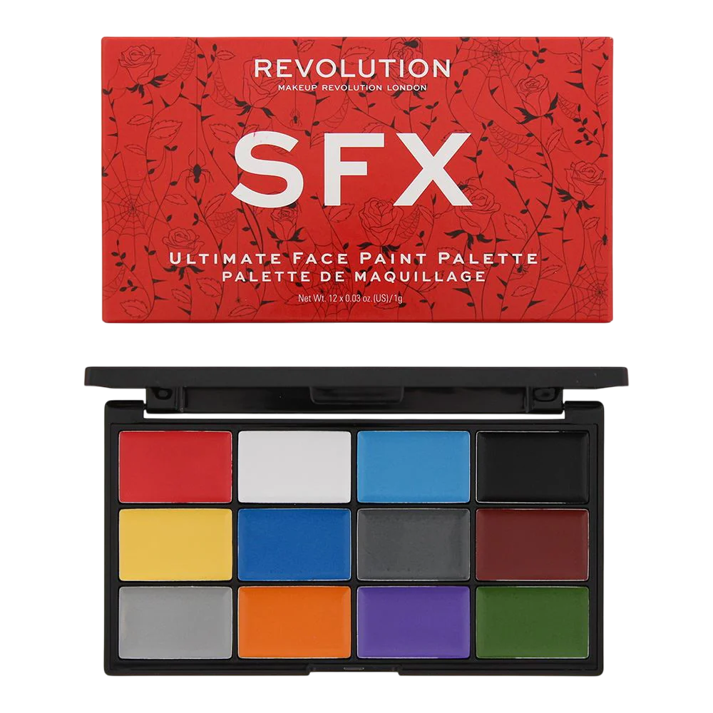 Makeup Revolution, Sfx, Face Palette, 12 Shades, 12 g - Feel You