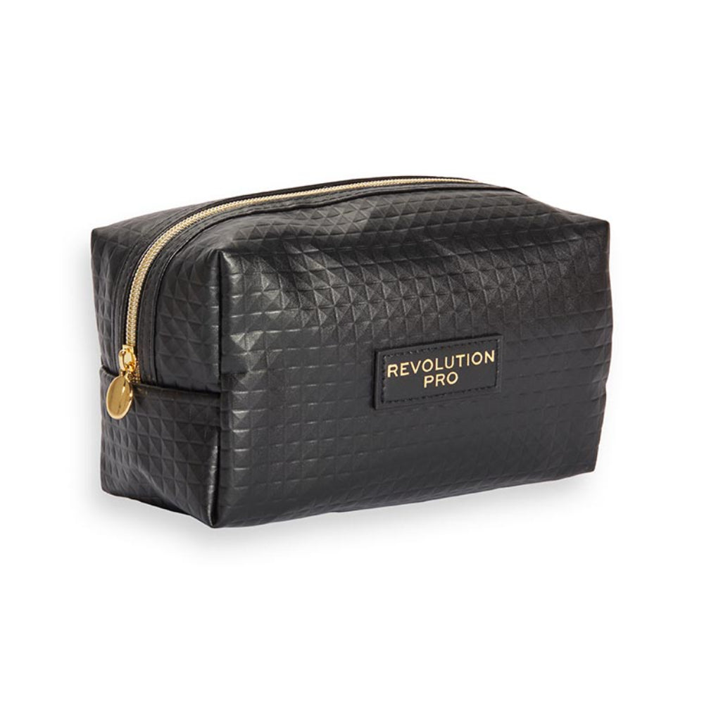 Makeup Revolution, Textile Makeup Bag, Black - Feel You