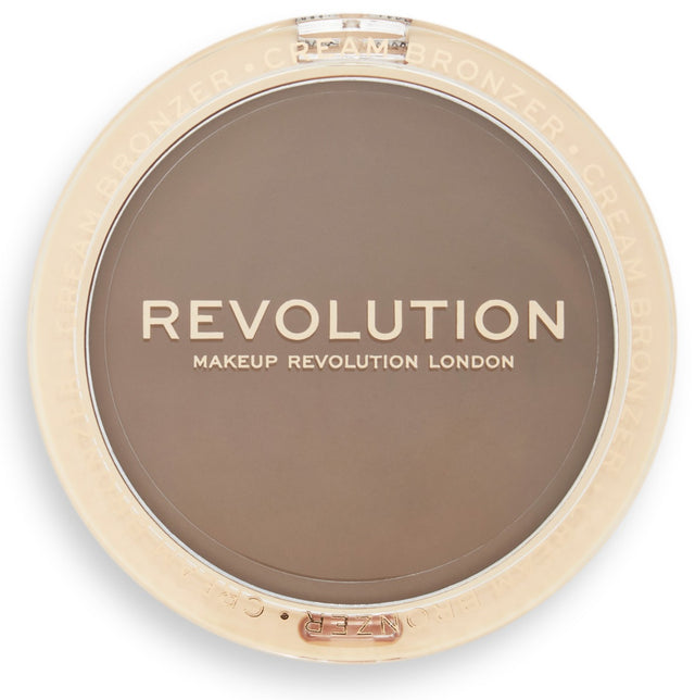 Makeup Revolution, Ultra Cream, Cocoa, Bronzing, Bronzer Compact Powder, Medium, 6.7 g - Feel You