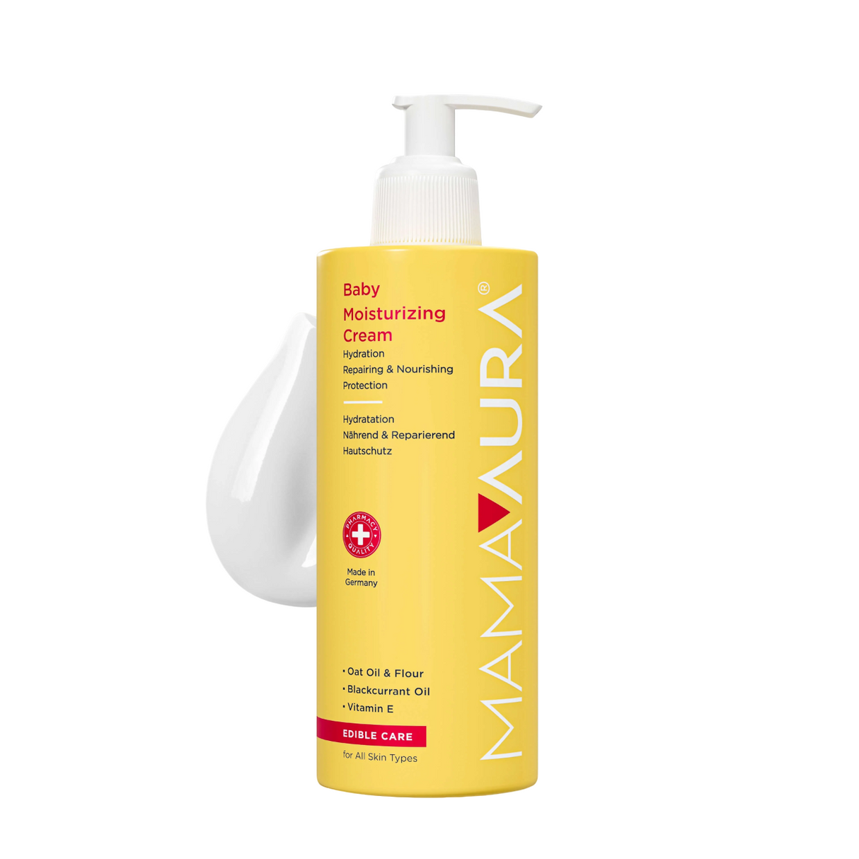Mamaaura, Baby, Moisturizing, Body Cream, 200 ml - Feel You