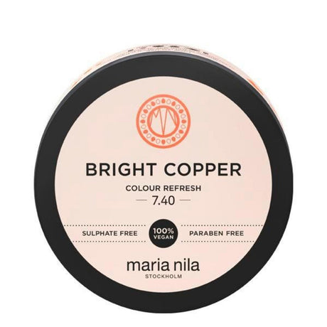 Maria Nila - Bright Copper Colour Refresh Mask - Gentle nourishing mask without permanent color pigments - 100ml - Feel You