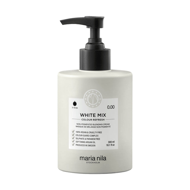 Maria Nila, Colour Refresh, Hair Colouring Cream Mask, For Color Refreshing, 0.00 White Mix, 300 ml - Feel You