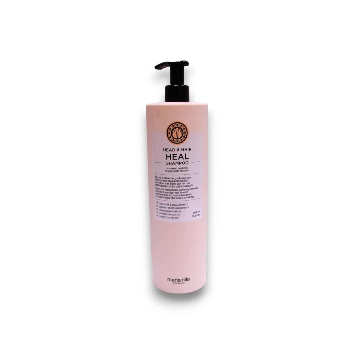 Maria Nila - Head & Hair Heal Shampoo - Shampoo against dandruff and hair loss - 1000ml - Feel You