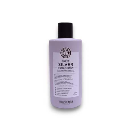 Maria Nila - Sheer Silver Conditioner - Moisturizing conditioner neutralizing yellow tones of hair - 300ml - Feel You