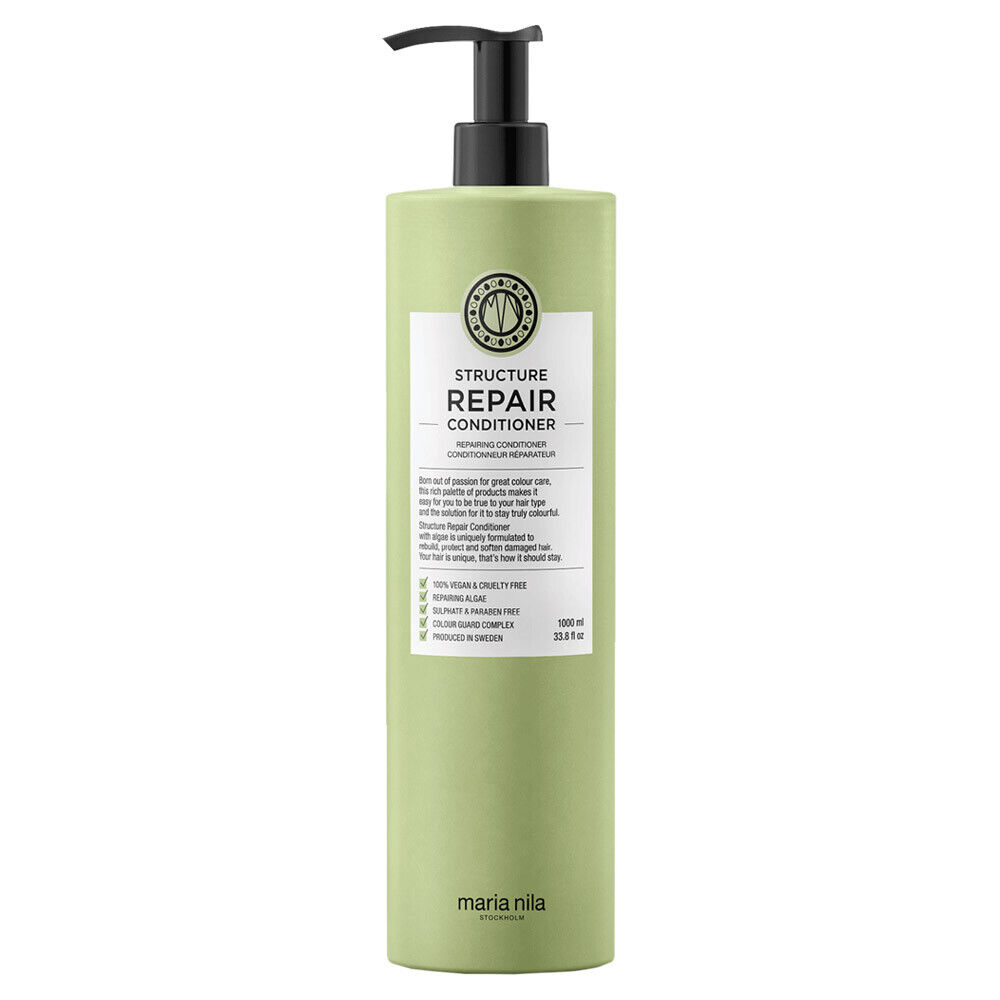 Maria Nila, Structure Repair, Cruelty Free, Hair Conditioner, For Repairing, 1000 ml - Feel You