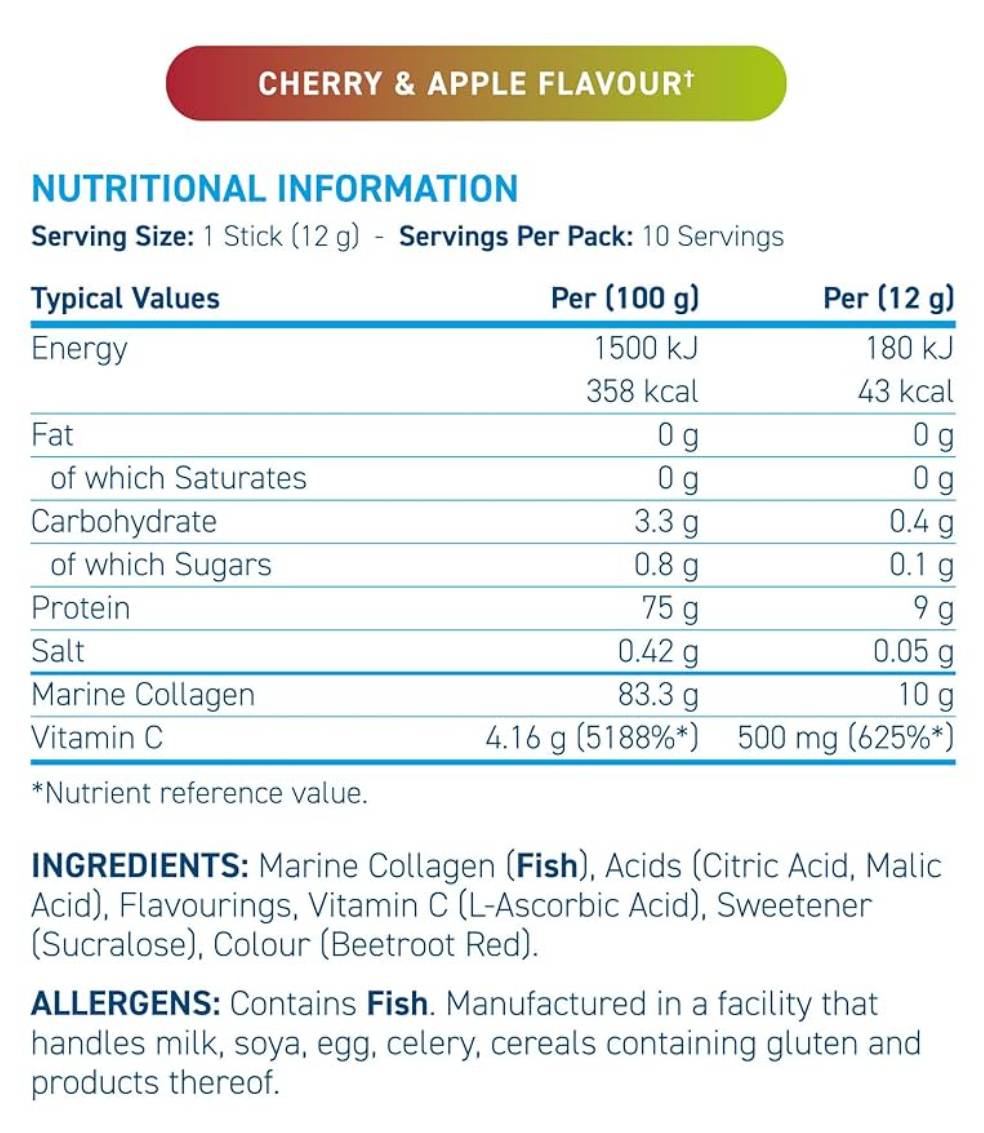 Marine Collagen Sticks - 10 x 12 грама - Feel You