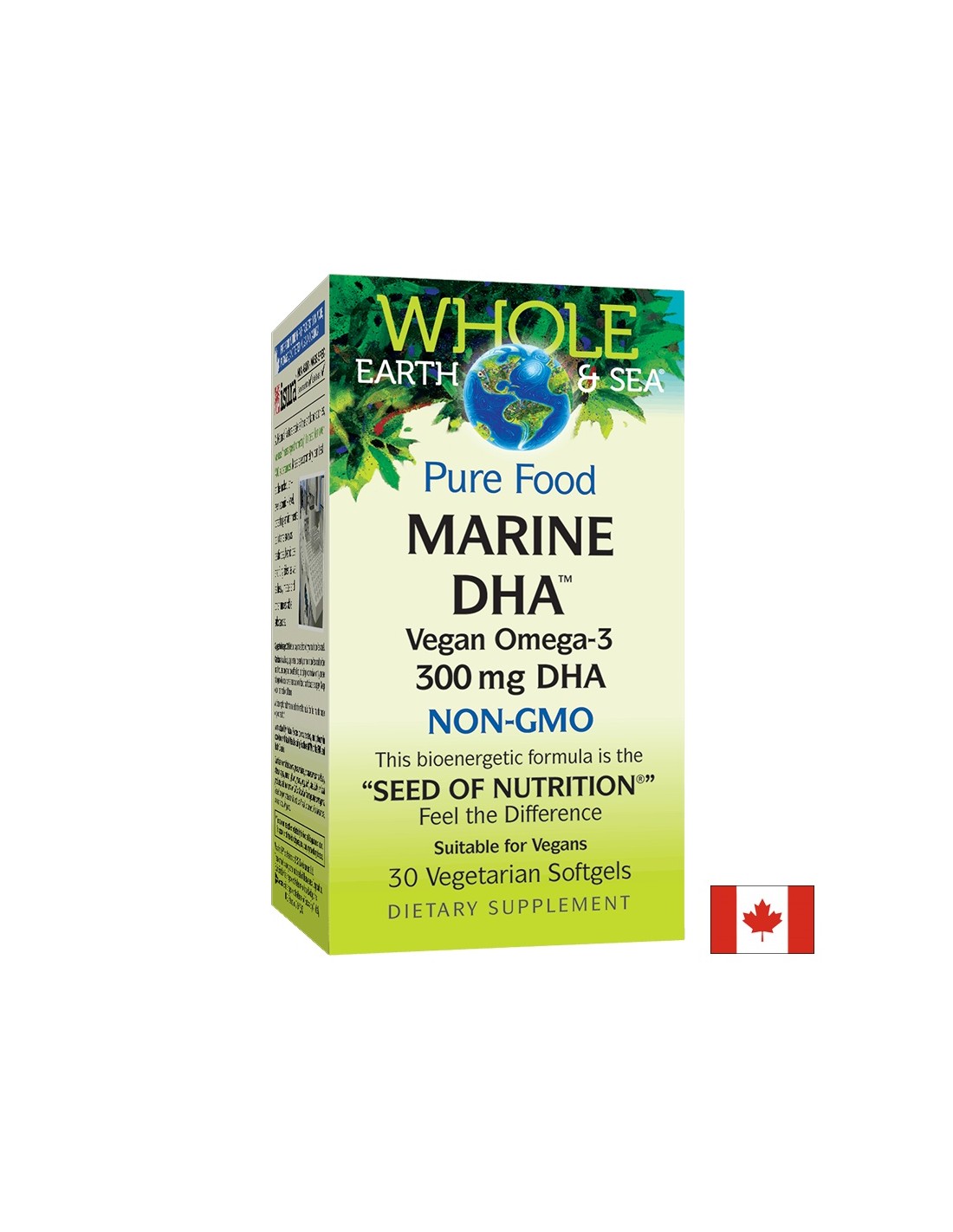 Marine DHA Vegan Omega 3 NON-GMO - 30 капсули - Feel You