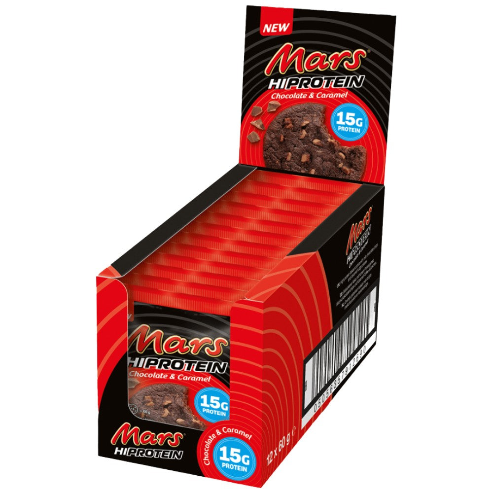 Mars High Protein Cookie - Chocolate & Caramel - 12 x 60 грама - Feel You