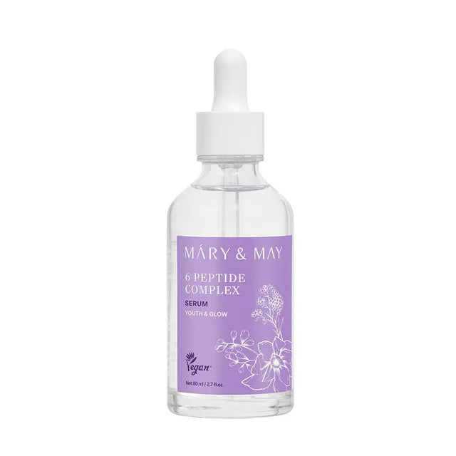Mary & May - 6 Peptide Complex Serum, 80ml - Feel You