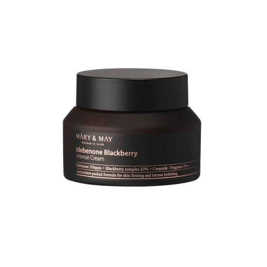 Mary & May - Idebenone + Blackberry Complex Intense Care Cream, 70g - Feel You