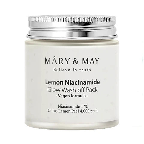 Mary & May - Lemon Niacinamide Glow Wash Off Pack, 125g - Feel You