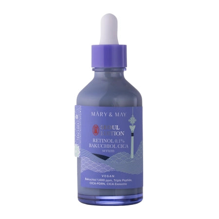 Mary&May - Retinol 0.1% Bakuchiol Cica Serum - Tightening Facial Serum with Retinol - 80ml - Feel You