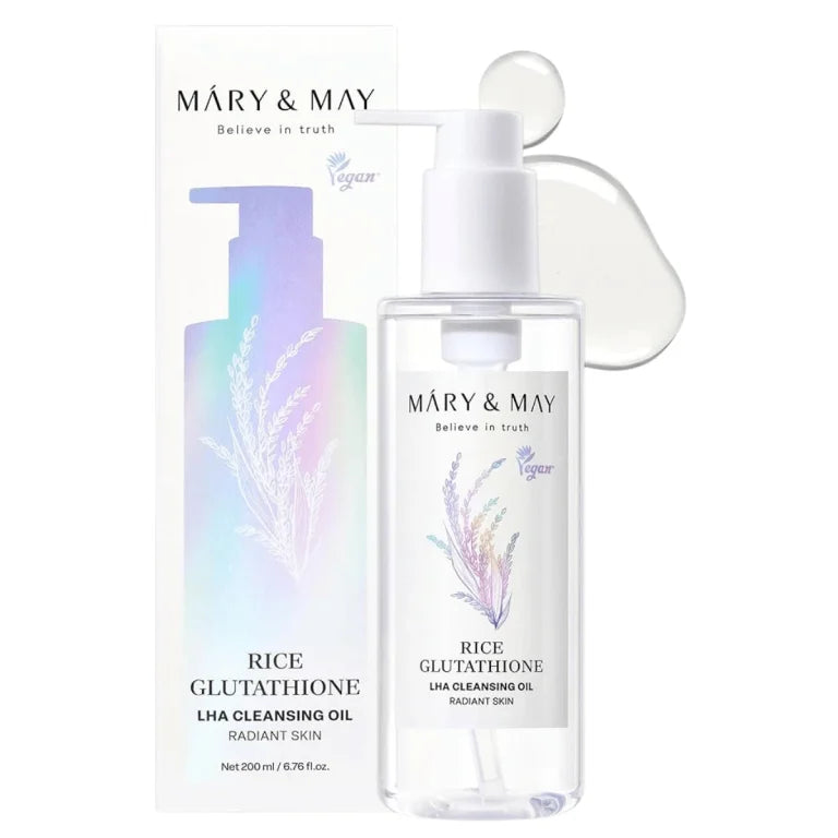 Mary & May - Rice Glutathione LHA Cleansing Oil - 200ml - Feel You