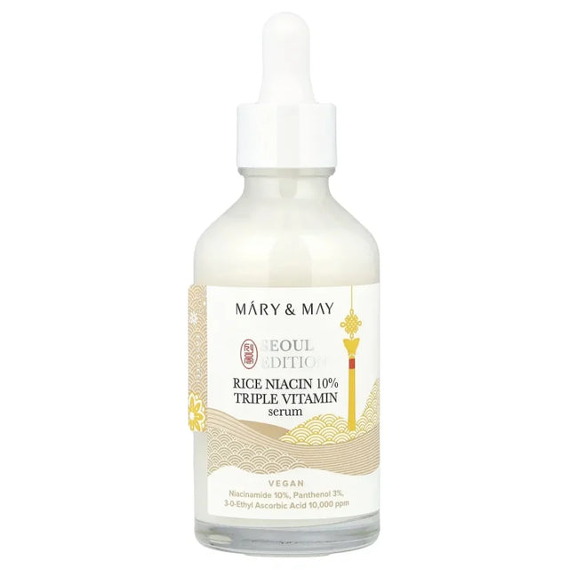 Mary & May - Rice Niacin 10% Triple Vitamin Serum - 80ml - Feel You