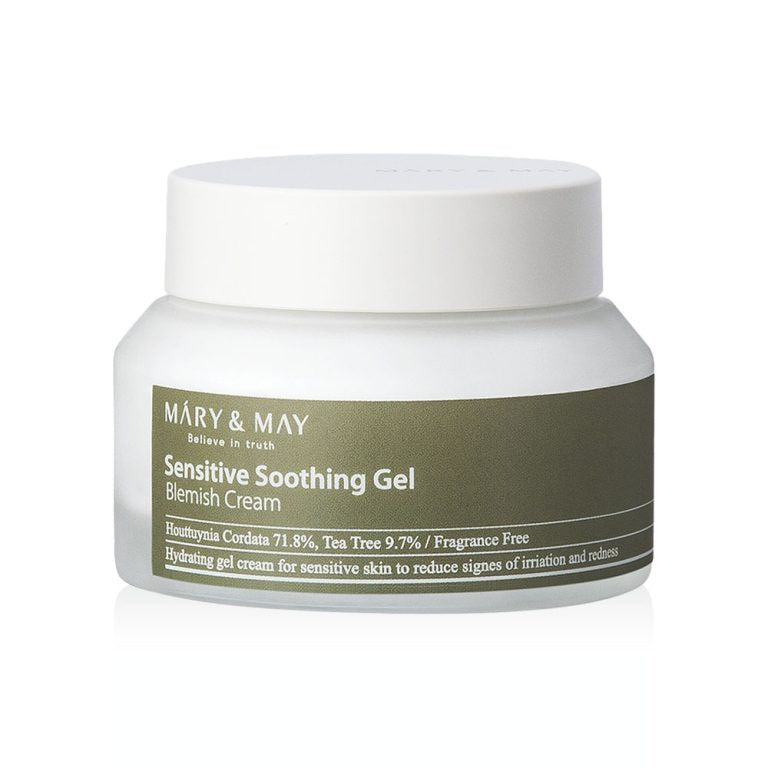 Mary & May - Sensitive Soothing Gel Blemish Cream, 70g - Feel You