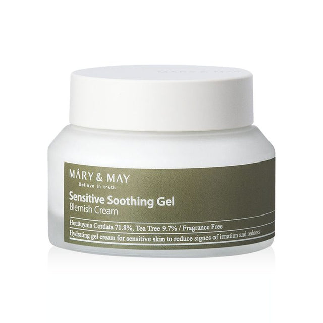 Mary & May - Sensitive Soothing Gel Blemish Cream, 70g - Feel You