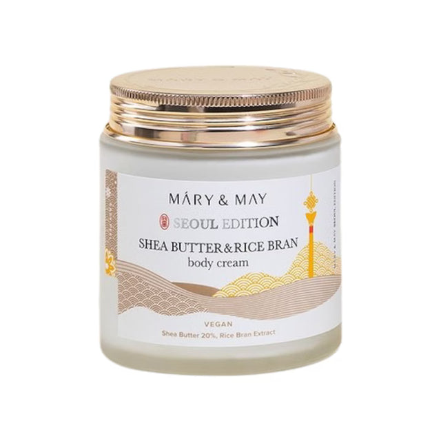 Mary & May - Shea Butter & Rice Bran Body Cream Seoul Edition - 250ml - Feel You