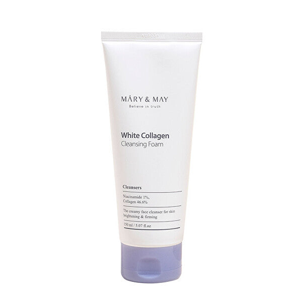 Mary & May - White Collagen Cleansing Foam - 150ml - Feel You