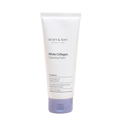 Mary & May - White Collagen Cleansing Foam - 150ml - Feel You