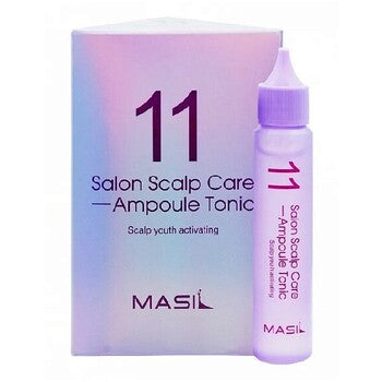 Masil - 11 Salon Scalp Care Ampoule Tonic 4 x - Zklidňující tonikum na vlasovou pokožku - 30ml - Feel You
