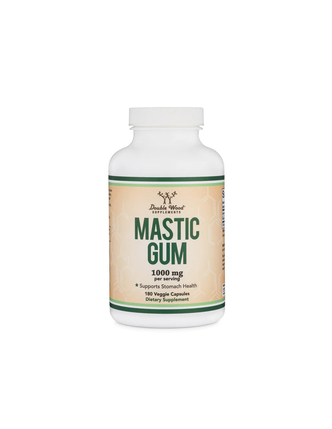 Храносмилателна система - Мастикс (Mastic Gum), 180 капсули Double Wood - Feel You