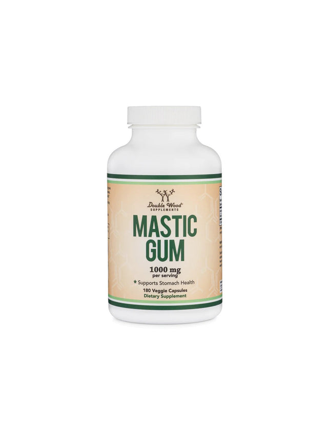 Храносмилателна система - Мастикс (Mastic Gum), 180 капсули Double Wood - Feel You