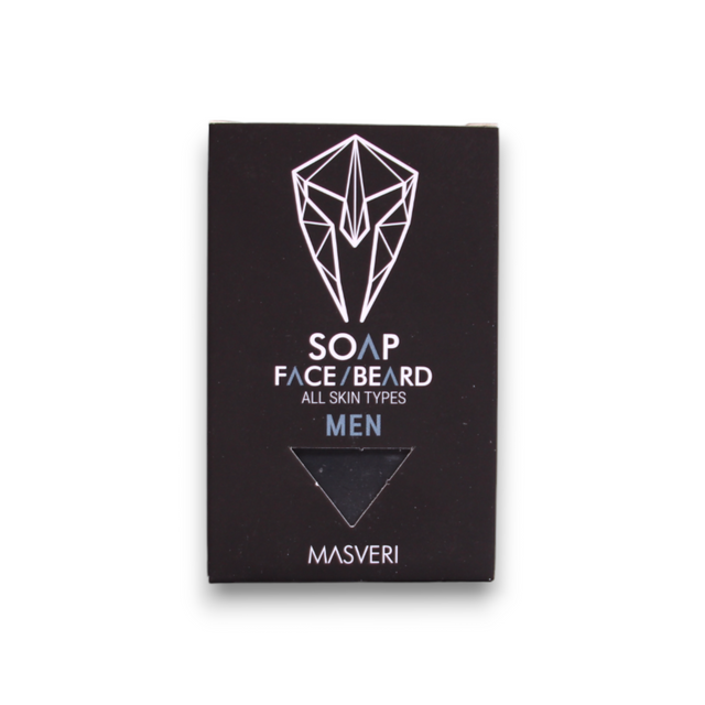 Masveri, Masveri, Paraben-Free, Grooming Soap Bar, For Cleansing, Face & Beard, g 100 - Feel You