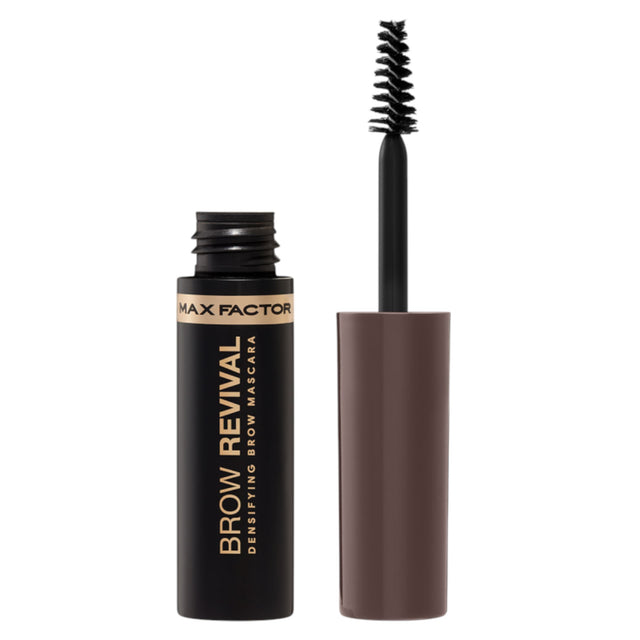 Max Factor, Brow Revival, Aqua, Fuller, thicker, well-defined brows, Eyebrow Gel, 005, Black Brown, 4.5 ml - Feel You