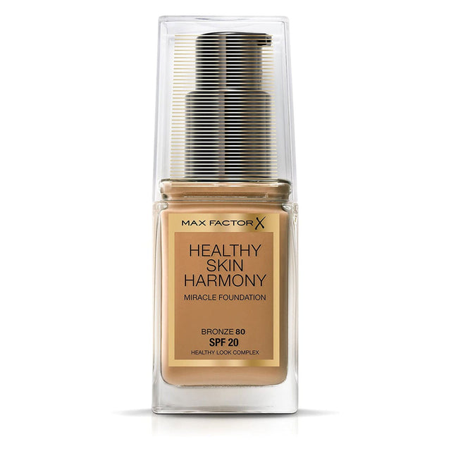 Max Factor, Healthy Skin Harmony, Liquid Foundation, 80, Bronze, SPF 20, 30 ml - Feel You