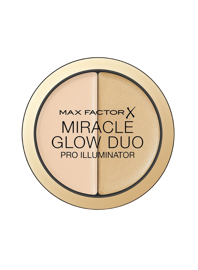 Max Factor, Miracle Glow Duo, Illuminating, Highlighter Powder, 10, Light, 11 g - Feel You