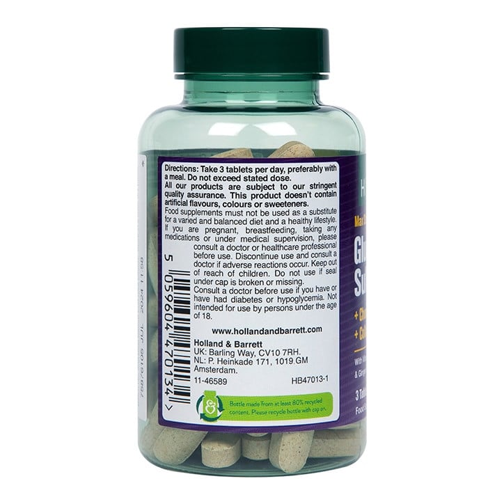 Формула за здрави стави максимална сила (Max Strength Glucosamine & Chondroitin) 90 таблетки, H&B - Feel You
