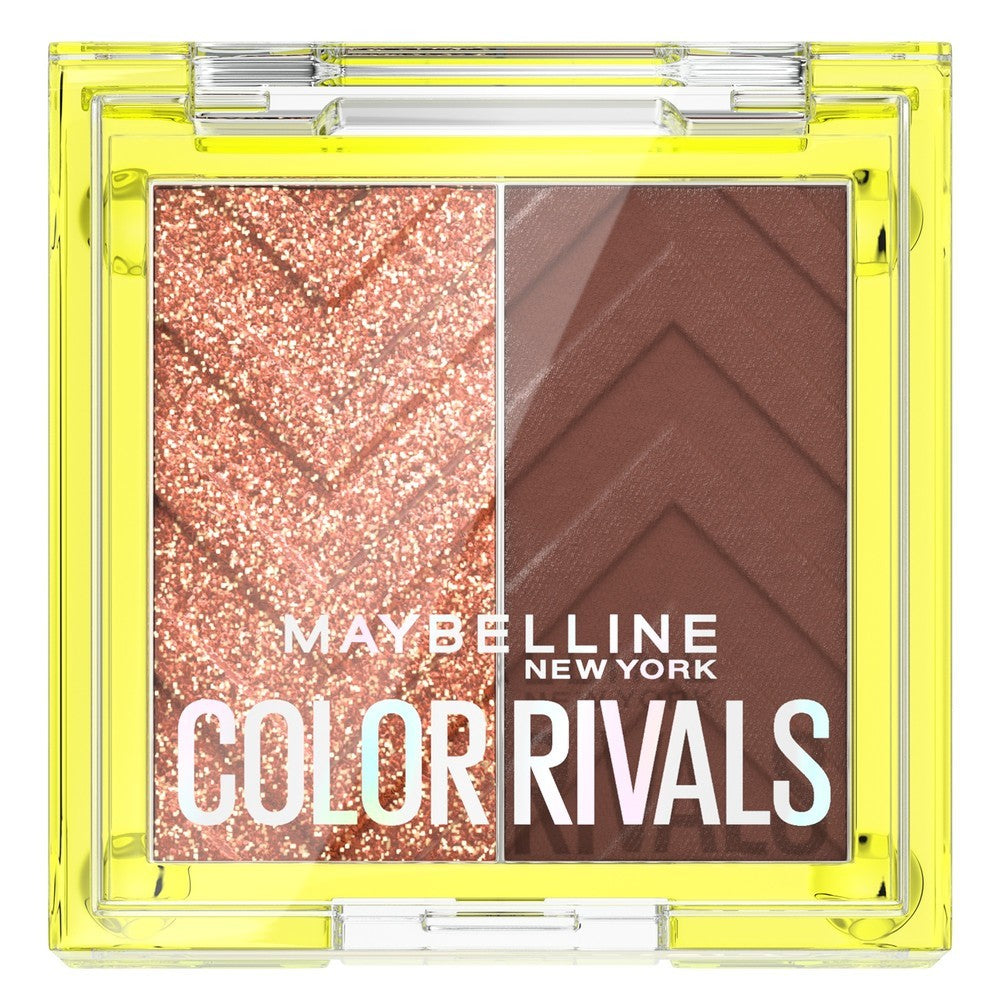 Maybelline, Color Rivals Duo Palette, Eyeshadow Palette, Spicy x Suave, 2, 3 g - Feel You