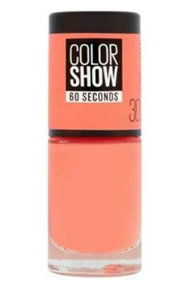 Maybelline, Color Show 60 Seconds, Nail Polish, Nr. 130, Fire Island, 7 ml - Feel You