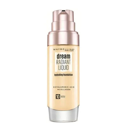 Maybelline Dream Satin Liquid Foundation & Serum 10 Ivory 30ml - Feel You
