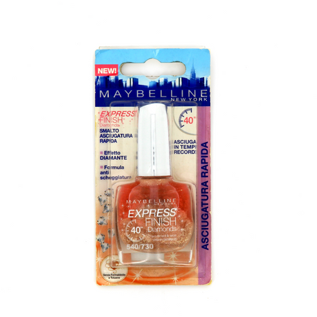 Maybelline, Express Finish 40 Sec. Diamonds, Nail Polish, Nr. 540/730, 10 ml - Feel You