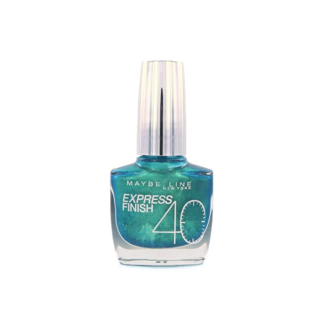 Maybelline, Express Finish 40 Seconds, Nail Polish, Nr. 865, Turquoise Green, 10 ml - Feel You