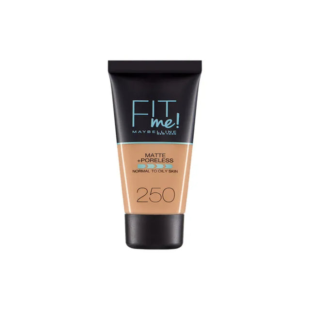 Maybelline Fit Me Matte Poreless Foundation 250 Sun Beige - Feel You