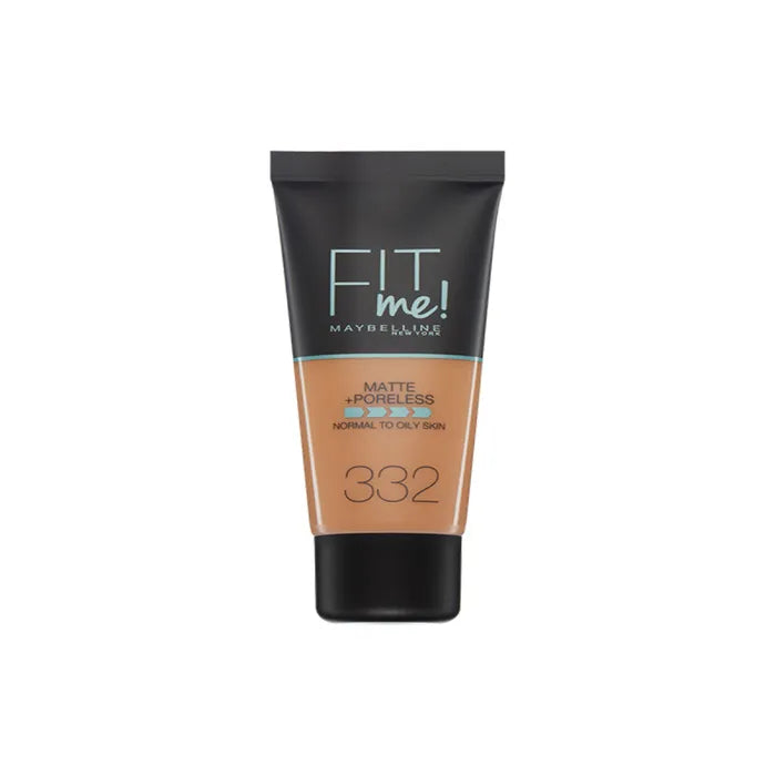Maybelline Fit Me Matte + Poreless Foundation 332 Golden Caramel 30ml - Feel You