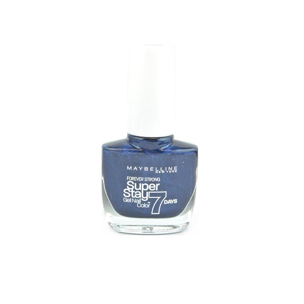 Maybelline, Forever Strong Super Stay 7 Days, Nail Polish, Nr. 650, Midnight Blue, 10 ml - Feel You