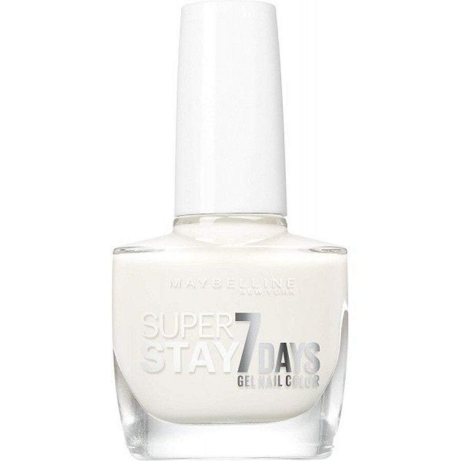 Maybelline, Super Stay 7 Days, Colour Corrector, Nail Polish, 071, Pur White, 10 ml - Feel You