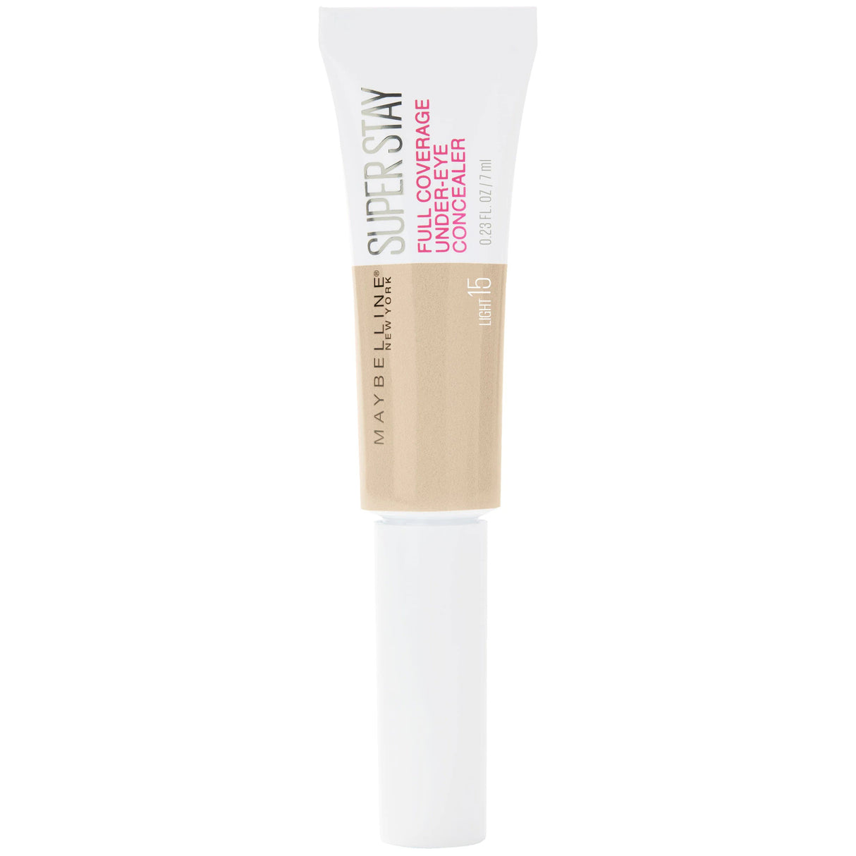 Maybelline, SuperStay Full Coverage, Cream Concealer, 15, Beige Light, 6 ml - Feel You