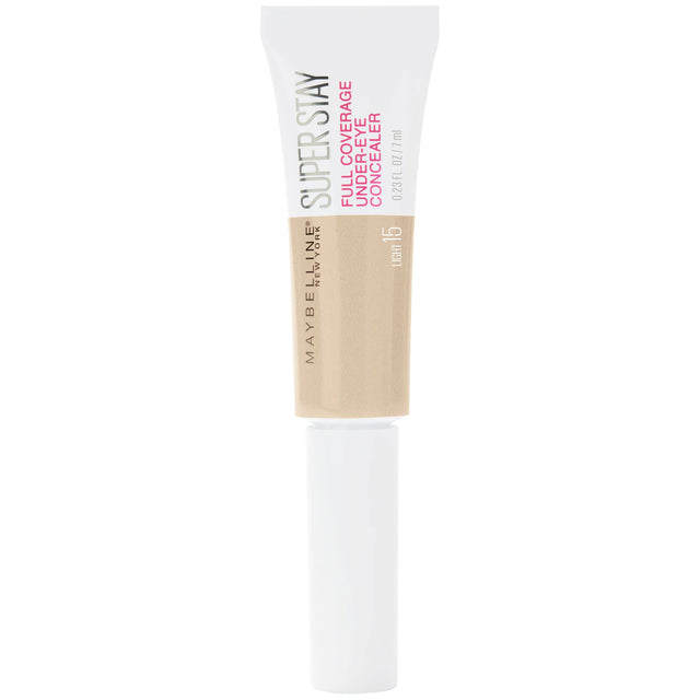 Maybelline, SuperStay Full Coverage, Cream Concealer, 15, Beige Light, 6 ml - Feel You