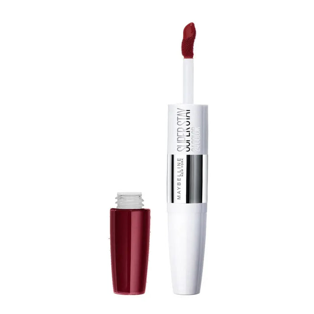 Maybelline Superstar 24 2-Step Liquid Lispstick Makeup 510 Red Passion - Feel You