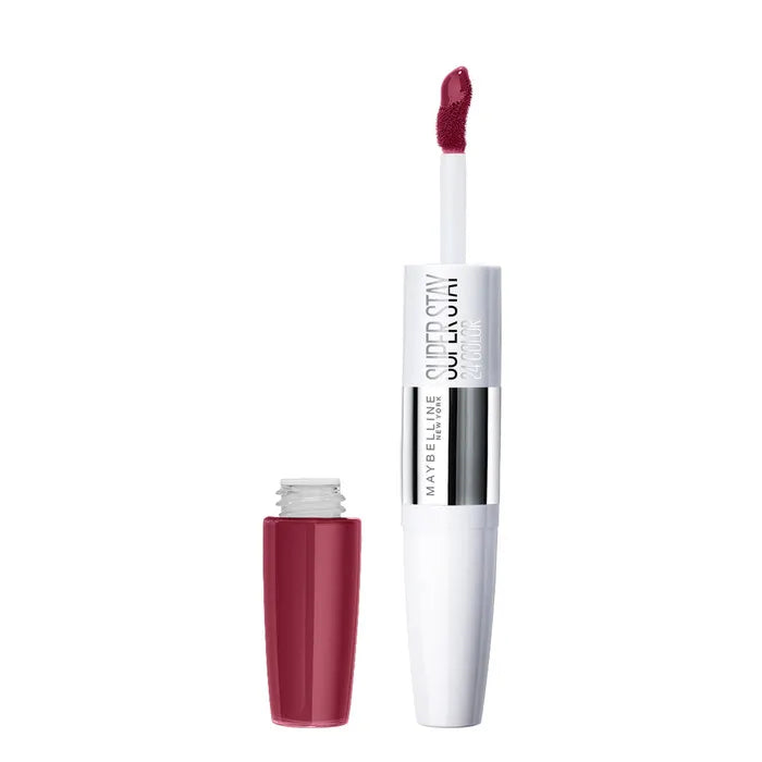 Maybelline Superstay 24 2-Step Liquid Lispstick Makeup 195 Raspberry - Feel You