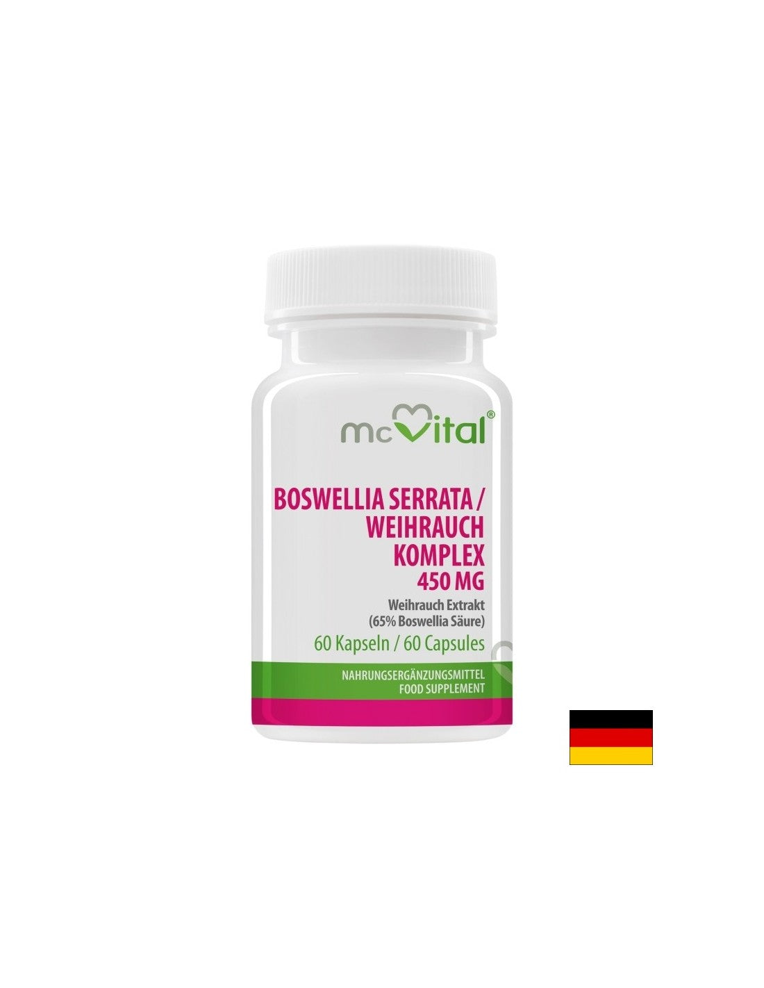 McVital Босвелия с МСМ и витамин С - при ставни проблеми, 60 капсули - Feel You