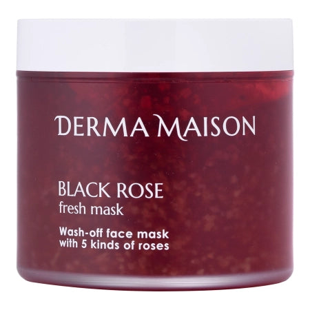 Medi-Peel - Derma Maison Black Rose Fresh Mask - Moisturizing Face Mask with Rose Extract - 230ml - Feel You