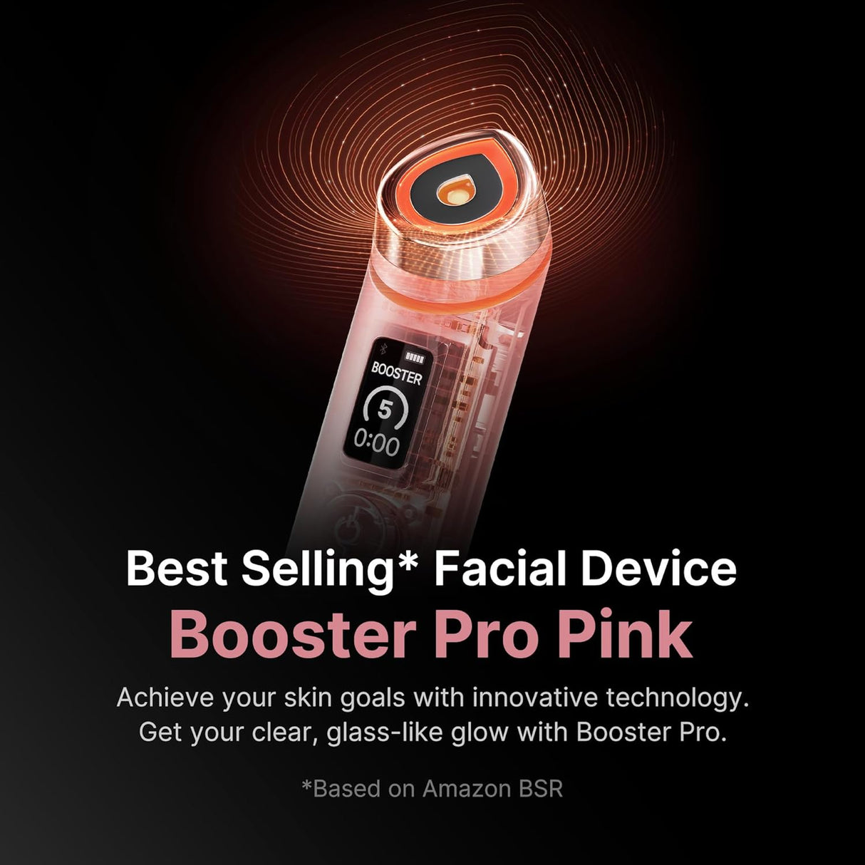 Medicube Age-R Booster Pro (Pink) уред за лице 6-в-1 – лифтинг, сияйна кожа и дълбока абсорбция - Feel You