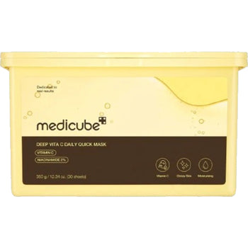 Medicube  - Deep Vita C Daily Quick Sheet Mask - Vitamínová pleťová maska 30 ks - Feel You