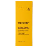 Medicube - Kojic Acid Turmeric Night Wrapping Mask - All Night Smoothing Mask with Kojic Acid - 75ml - Feel You